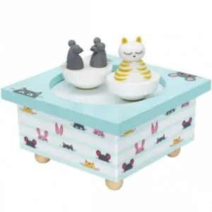 BOITE A MUSIQUE CHAT ET SOURIS - TROUSSELIER