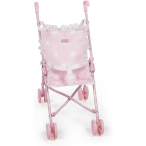 POUSSETTE CARLOTA ETOILES BLANCHES - LA NINA
