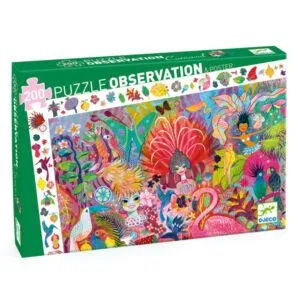 PUZZLE DJECO OBSERVATION : CARNAVAL DE RIO - 200 PIECES