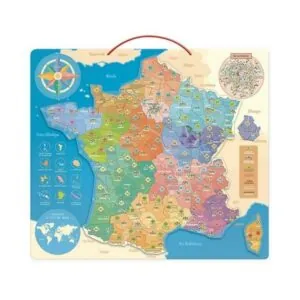 CARTE MAGNETIQUE FRANCE - VILAC