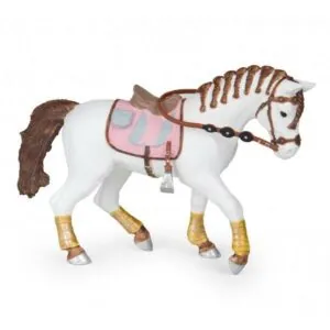 CHEVAL TRESSE ROSE - PAPO