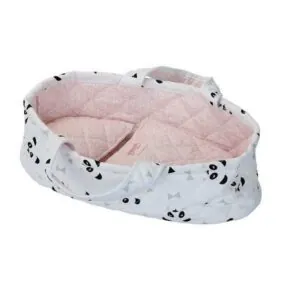 COUFFIN TISSU MOTIF PANDA 28CM PETIT COLIN