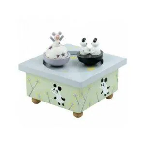 BOITE A MUSIQUE FILLE ET PANDA - TROUSSELIER