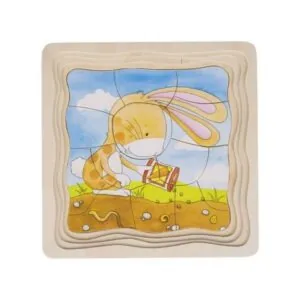 PUZZLE GOKI 4 EN 1 : POTAGER