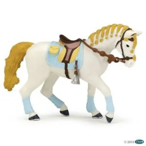 CHEVAL DE LA CAVALIERE FASHION BLEUE - PAPO