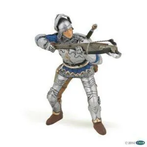 ARBALETRIER BLEU EN ARMURE - PAPO