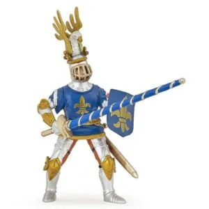 CHEVALIER BLEU FLEUR DE LYS - PAPO