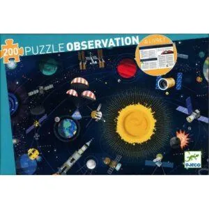 PUZZLE OBS - ESPACE - 200 pcs + livret