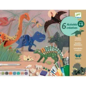 COFFRET MULTI ACTIVITES DINOSAURE