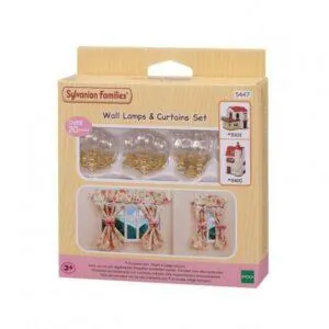 LE SET RIDEAUX + LAMPES - SYLVANIAN FAMILIES