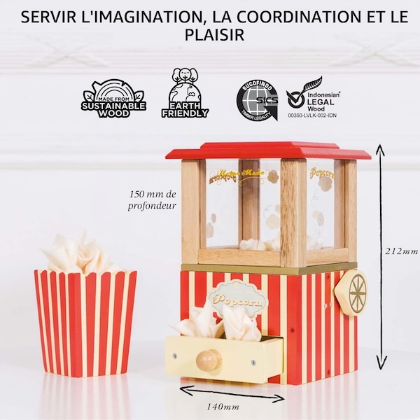 MACHINE A POPCORN BOIS - LE TOY VAN – Image 6