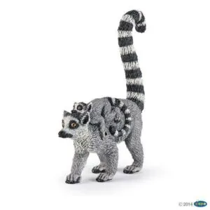 LEMURIEN ET SON BEBE - PAPO