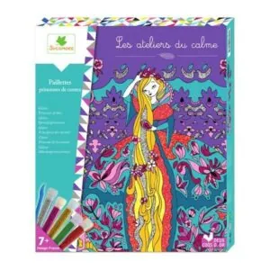 COFFRET PAILLETTES PRINCESSES - SYCOMORE