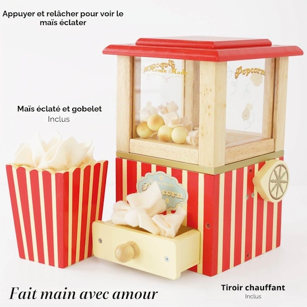 MACHINE A POPCORN BOIS - LE TOY VAN – Image 3