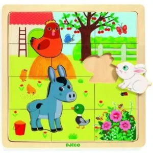 PUZZLE DJECO : FERME
