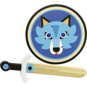 SET BOUCLIER EPEE LOUP