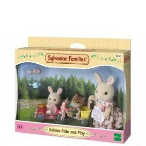 TRICYCLE MINI VOITURE BEBES SYLVANIAN FAMILIES