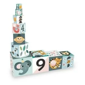 Cubes Gigognes les animaux Michelle Carlslund