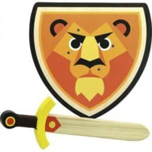 SET BOUCLIER EPEE LION