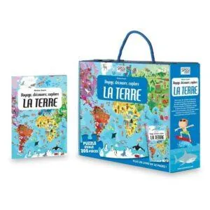 VOYAGE, DECOUVRE, EXPLORE. LA TERRE 200PCS