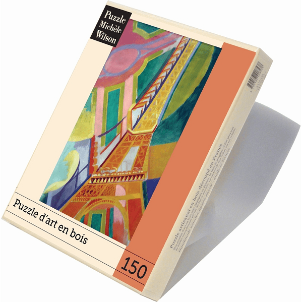 PUZZLE BOIS WILSON - R. DELAUNAY : Tour Eiffel - 150 pièces
