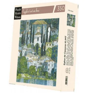 PUZZLE BOIS WILSON - G. KLIMT : Eglise de Cassone - 350 pièces