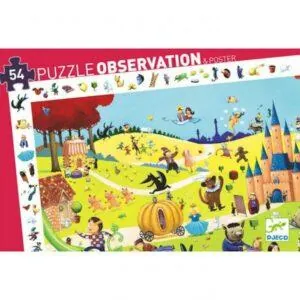 PUZZLE DJECO OBSERVATION : LES CONTES - 54 PIECES