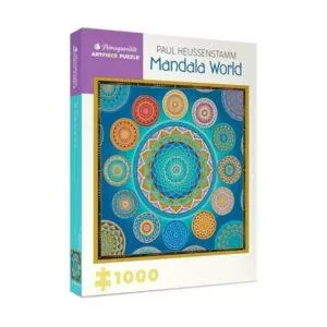 PUZZLE POMEGRANATE - P. HEUSSENSTAMM : MANDALA WORLD : 1000 PIECES