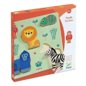 PUZZLE DJECO ENCASTREMENT : EMILION