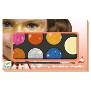 MAQUILLAGE PALETTE 6 COULEURS EFFET METAL - DJECO