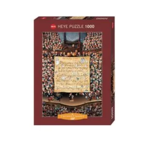 PUZZLE HEYE CARTOON CLASSICS - J-JACQUES LOUP : LA PARTITION - 1000 PIECES