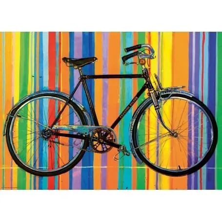 PUZZLE HEYE BIKE ART - T. LEMPERT : Liberté Deluxe - 1000 pièces – Image 2