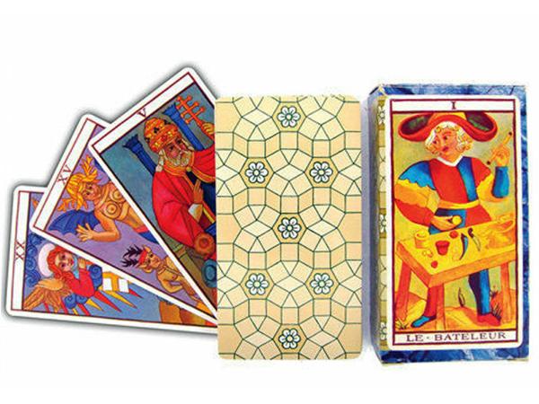Jeux de 78 cartes : tarot de Marseille : : Jeux et Jouets