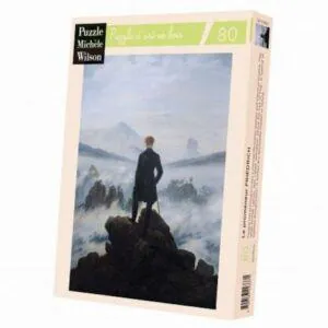 PUZZLE BOIS WILSON - C.D. FRIEDRICH : LE PROMENEUR - 80 PIECES