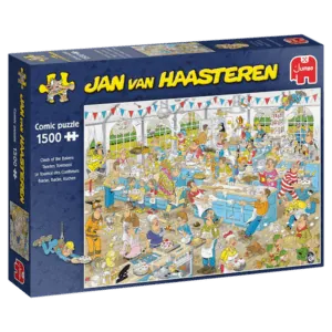 PUZZLE JAN VAN HAASTEREN : LE TOURNOI DES CONFISEURS - 1500 PIECES