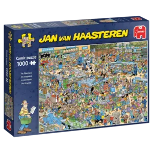 PUZZLE JAN VAN HAASTEREN :  LA PHARMACIE - 1000 PIECES
