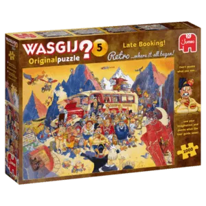 PUZZLE WASGIJ - ORIGINAL RETRO 5 : RESERVATION EN DERNIERE MINUTE ! - 1000 PIECES