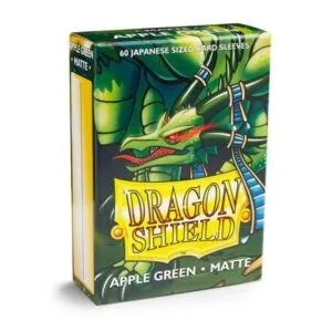 60 DRAGON SHIELD MATTE JAPANESE- APPLE GREEN