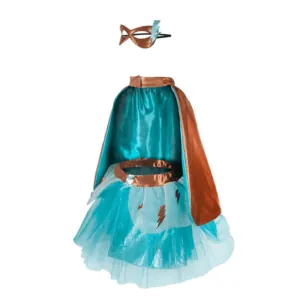 ENSEMBLE SUPER HEROINE 4-6 ANS