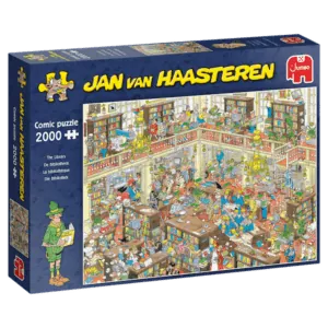 PUZZLE JAN VAN HAASTEREN : LA BIBLIOTHEQUE - 2000 PIECES