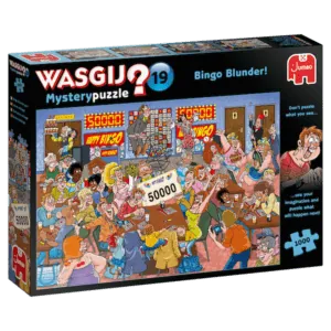PUZZLE WASGIJ - MYSTERY 19 : BINGO A TIRE-LARIGOT ! - 1000 PIECES