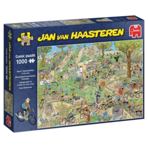PUZZLE JAN VAN HAASTEREN : CHAMPIONNAT DU MONDE DE CYCLO CROSS - 1000 PIECES