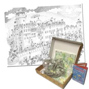 PUZZLE FORMICHE - F. VETTORI : CHATEAU - 1080 PIECES