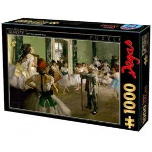 PUZZLE D-TOYS - E.DEGAS : LA CLASSE DE DANSE - 1000 PIECES