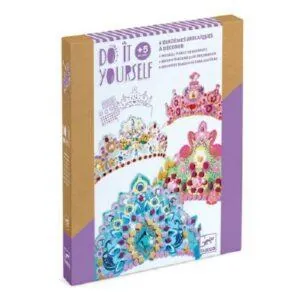 DIY-DIADEMES MOSAIQUES COMME UNE PRINCESSE -DJECO