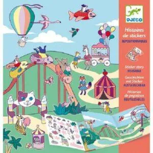 HISTOIRES DE STICKERS - LA FETE FORAINE-DJECO