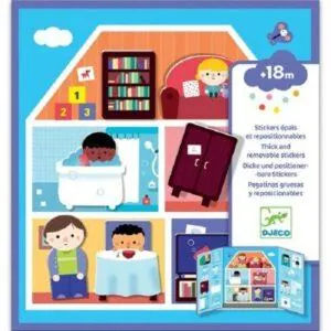 CREER AVEC DES STICKERS LA MAISON-DJECO