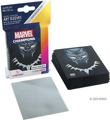 GG - 50 SLEEVES MARVEL CHAMPIONS BLACK PANTHER