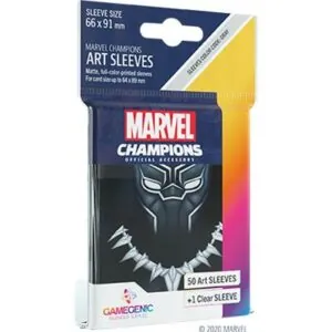 GG - 50 SLEEVES MARVEL CHAMPIONS BLACK PANTHER
