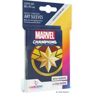 GG - 50 SLEEVES MARVEL CHAMPIONS CAPTAIN MARVEL